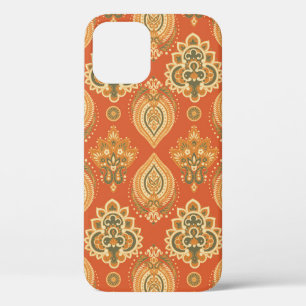 Floral paisley seamless pattern. illustration in A iPhone 12 Case