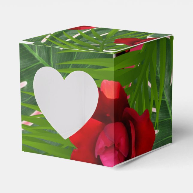 Floral paper box design (Front Side)