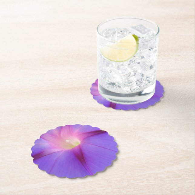 Floral  paper coaster (Insitu)