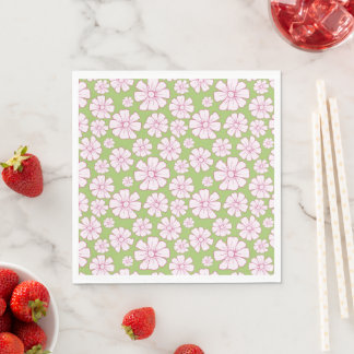 Floral Paper Napkin