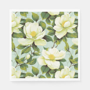 Floral Paper Napkins