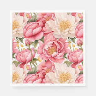 Floral Paper Napkins