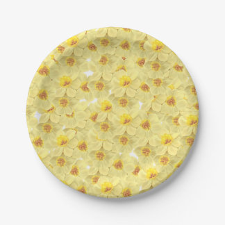 Floral Paper Plate