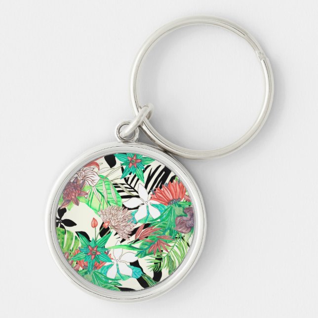 Floral Paradise II Key Ring (Front)