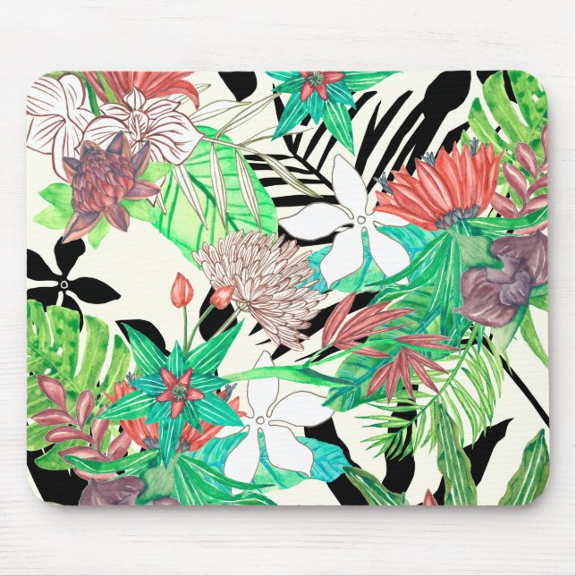 Floral Paradise II Mouse Pad (Front)