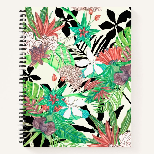 Floral Paradise II Notebook (Front)