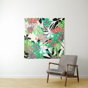 Floral Paradise II Tapestry