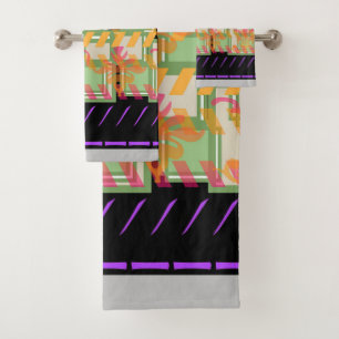 Floral Pastel Imagery Towel Set