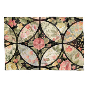 Floral Patchwork Vintage Seamless Pattern Pillowcase