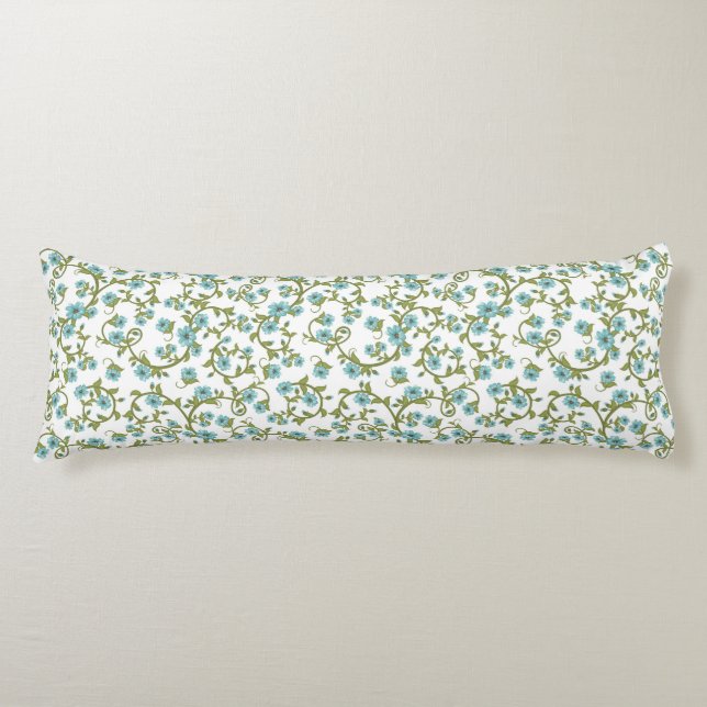 Floral Pattern 11 Body Cushion (Front)