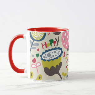 Floral Pattern 11 Mug