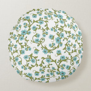Floral Pattern 11 Round Cushion
