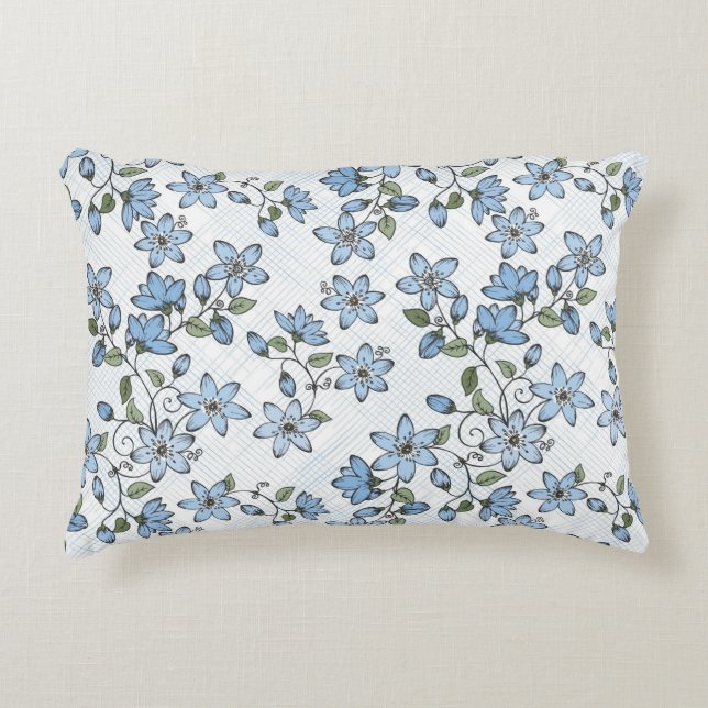 Floral pattern 2 2 decorative cushion (Front)