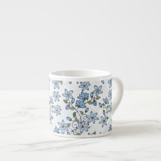 Floral pattern 2 2 espresso cup (Front Right)