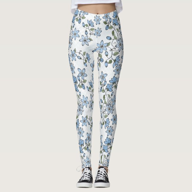 Floral pattern 2 2 leggings (Front)