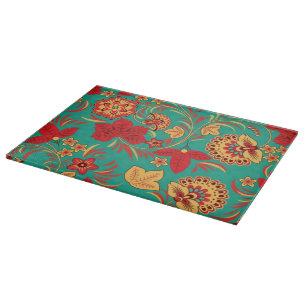Floral pattern 2 3 cutting board