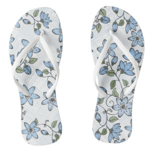 Floral pattern 2 3 thongs