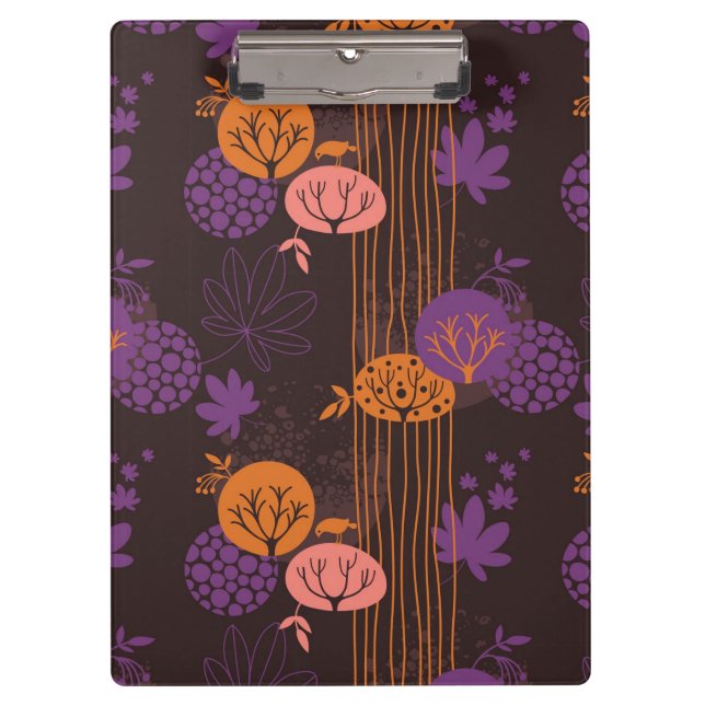 Floral pattern 2 clipboard (Front)