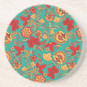Floral pattern 2 coaster