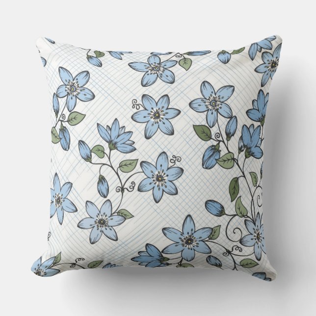 Floral pattern 2 cushion (Front)