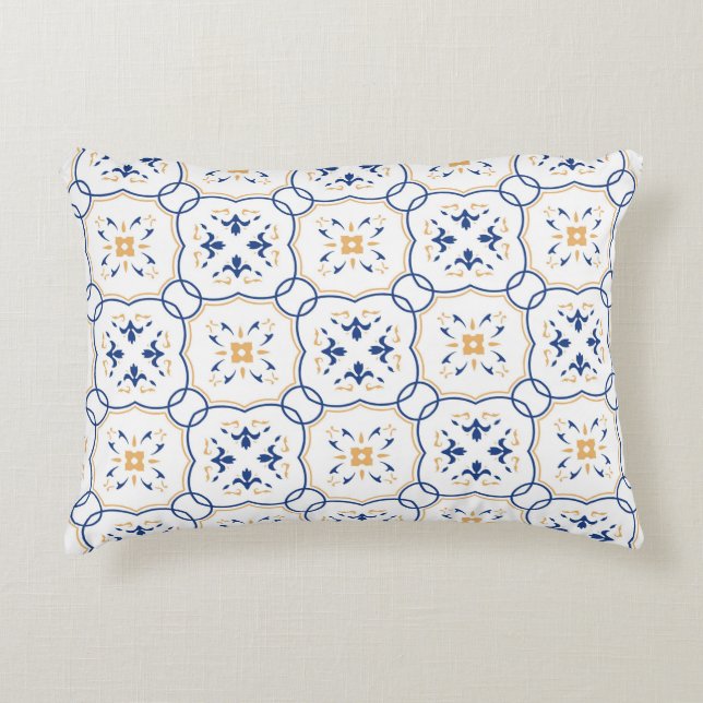 Floral Pattern 2 Decorative Cushion (Front)