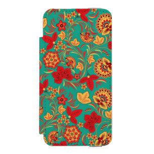 Floral pattern 2 incipio watson™ iPhone 5 wallet case