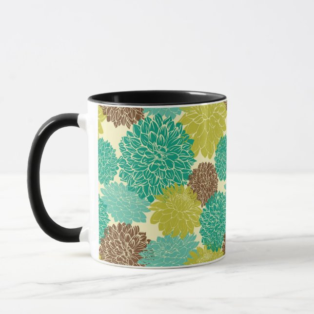 Floral Pattern 2 Mug (Left)