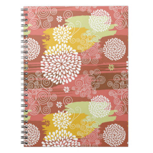 Floral pattern 2 notebook