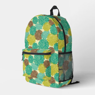 Floral Pattern 2 Printed Backpack