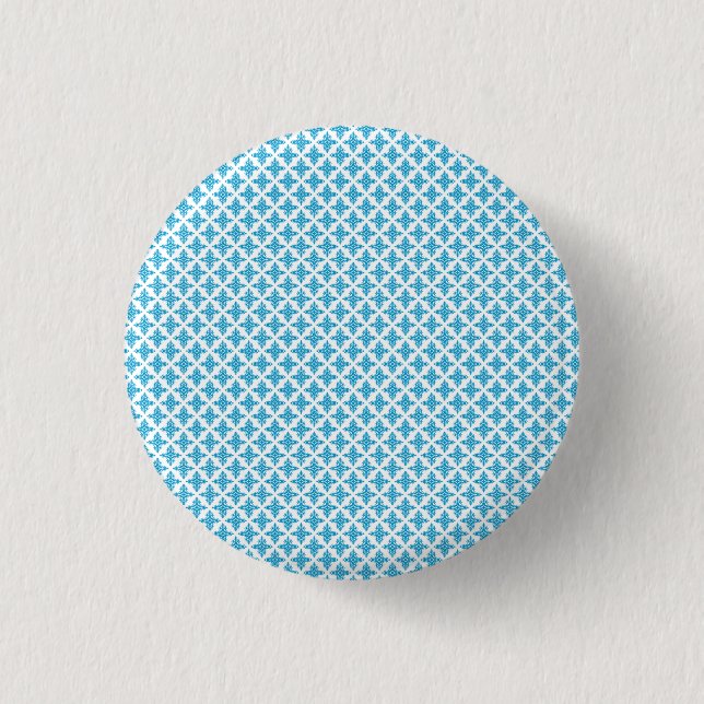 Floral Pattern 3 Cm Round Badge (Front)