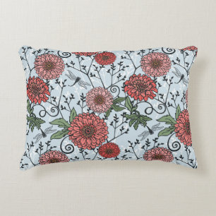 Floral pattern 3 decorative cushion