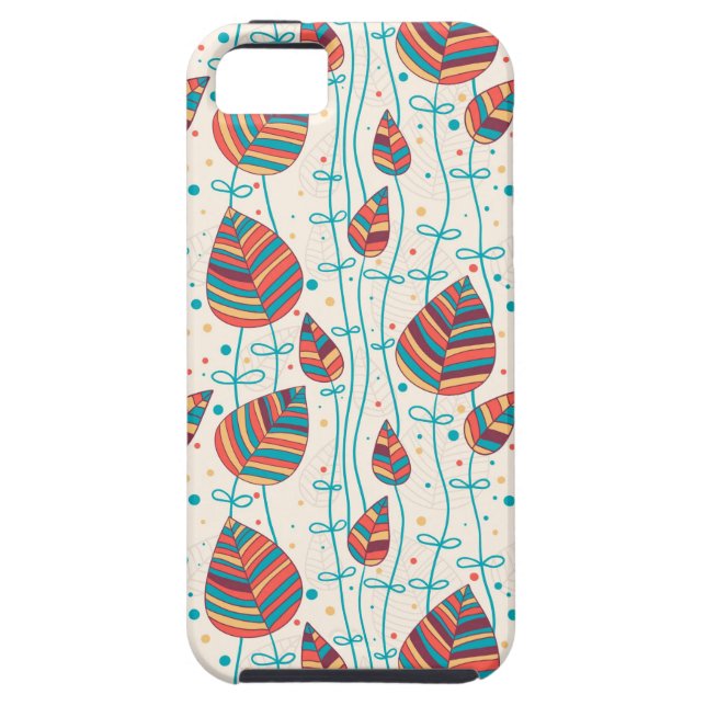 Floral pattern 5 Case-Mate iPhone case (Back)