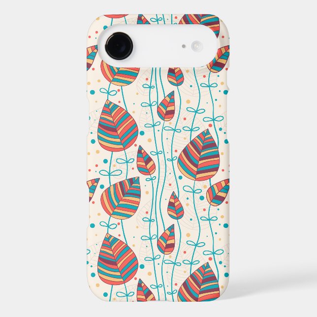 Floral pattern 5 Case-Mate iPhone case (Back)