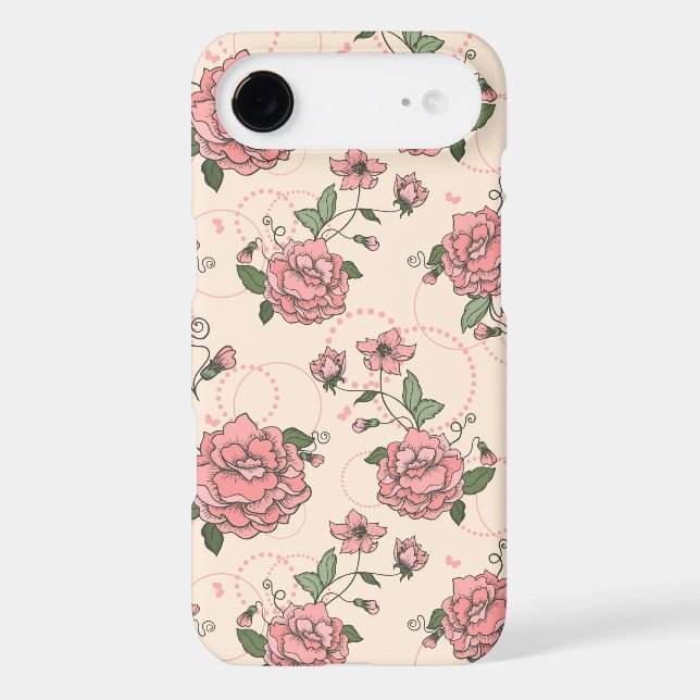 Floral pattern 5 Case-Mate iPhone case (Back)