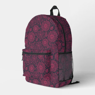 Floral Pattern 5 Printed Backpack