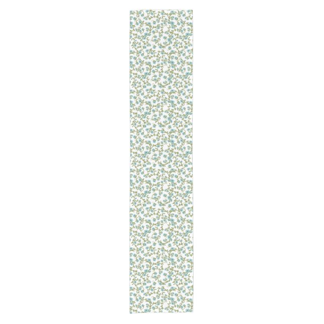 Floral Pattern 6 Short Table Runner (Front)