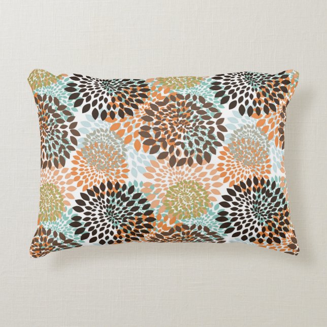 Floral Pattern 7 Decorative Cushion (Front)