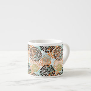 Floral Pattern 7 Espresso Cup