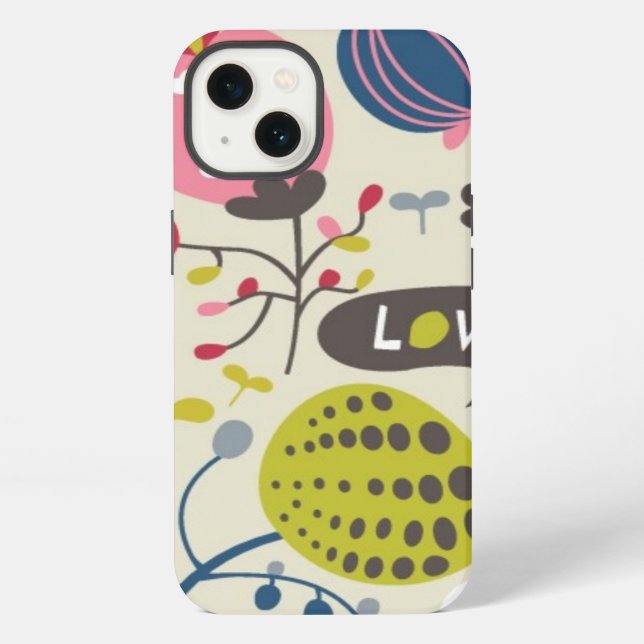 Floral Pattern 8 iPhone Case (Back)