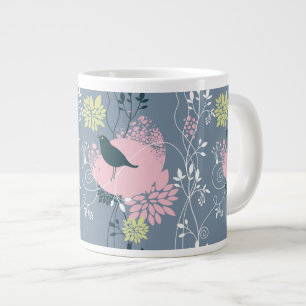 Floral Pattern 9 Large Coffee Mug