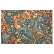 Floral Pattern Art Print - Nature Decor