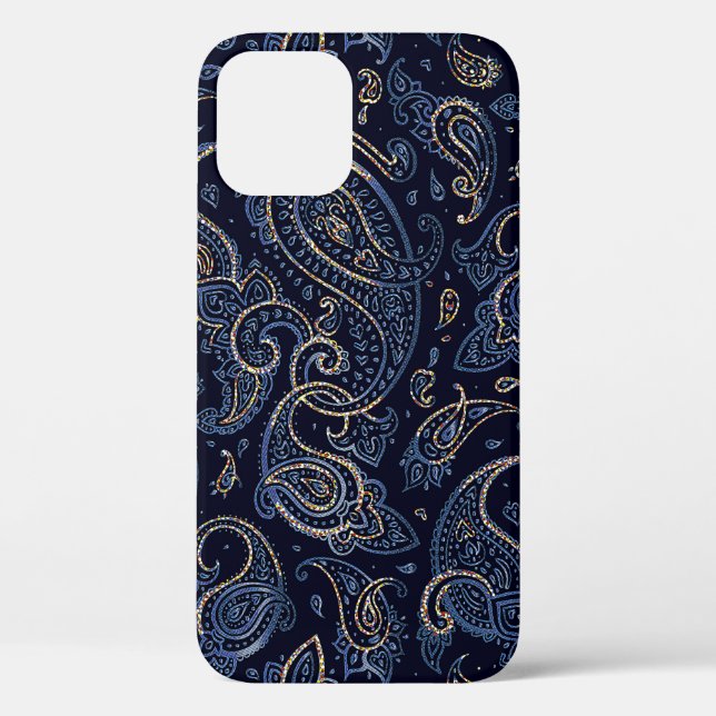 Floral pattern, background In art nouveau style, v Case-Mate iPhone Case (Back)