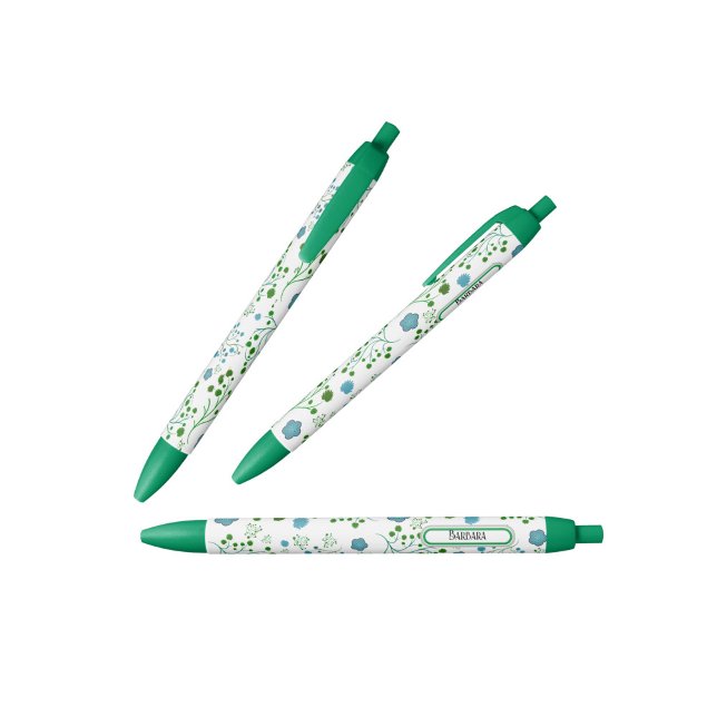 Floral pattern black ink pen (Creator Uploaded)