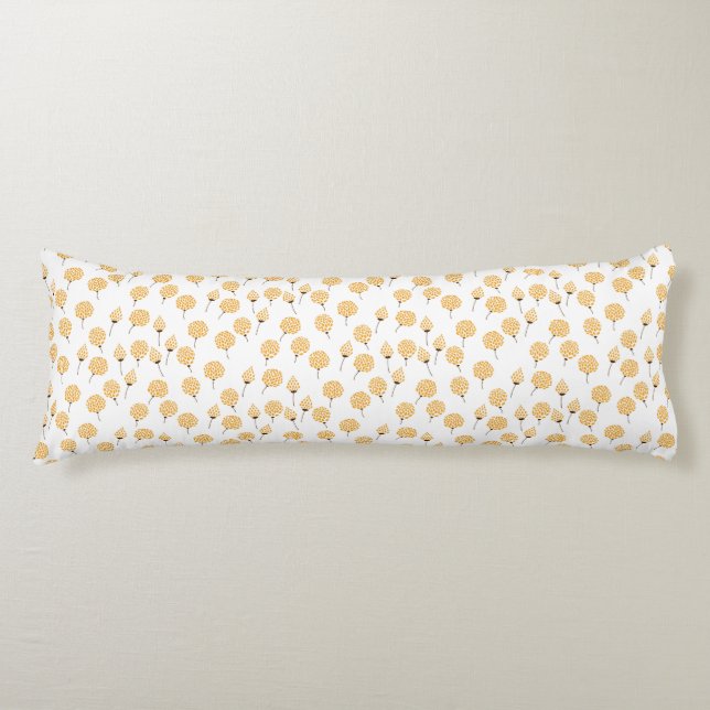 Floral pattern body cushion (Front)