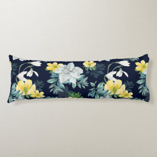 Floral Pattern Body Cushion