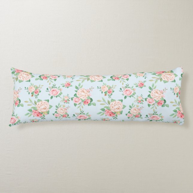 Floral Pattern Body Cushion (Front)