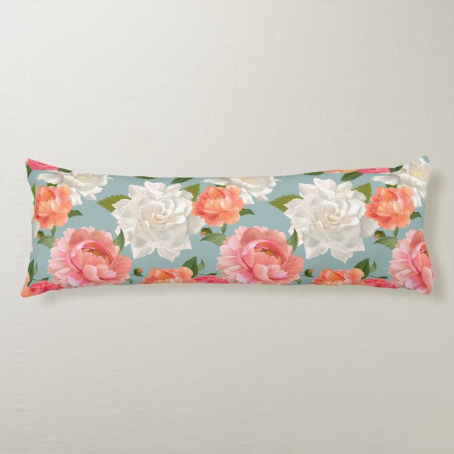 Floral Pattern Body Cushion (Front)