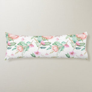 Floral Pattern Body Cushion