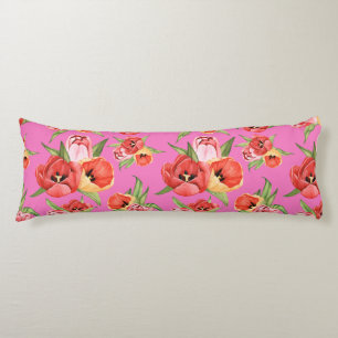 Floral Pattern Body Cushion