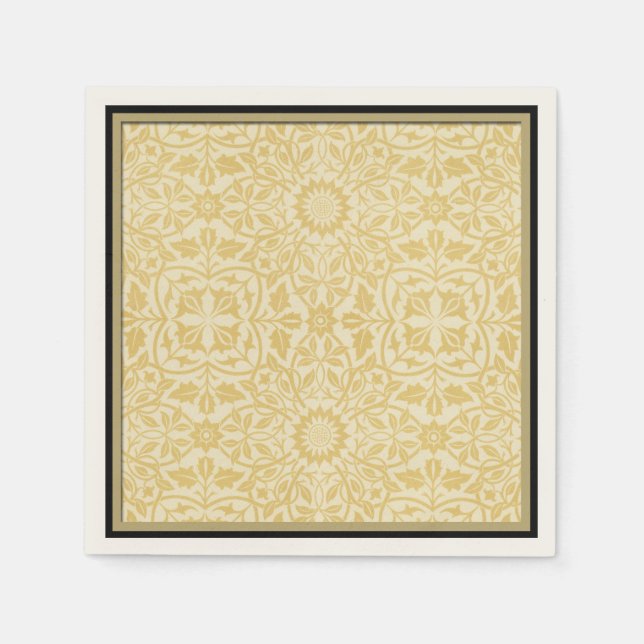 Floral Pattern by William Morris - Paper Napkins (Front)